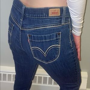 Levi’s too super low jeans